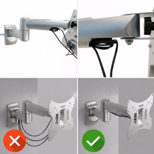 TV Wall Mount Bracket LCD LED Plasma 23-42'' up to 30kg max vesa 200x200 Silver
