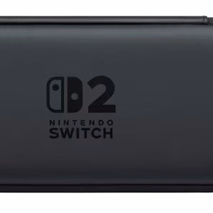 NINTENDO N2P401 -kotelo Nintendo Switch 2 -konsolille ja suojakalvo, musta