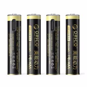 Orico Ener-G EG7C lithium battery 1.5V 500mWh AAA USB-C rechargeable battery 4 pcs.