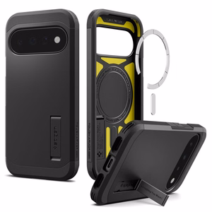 Spigen Tough Armor Mag MagSafe -suojakuori Google Pixel 11 -mallille, musta