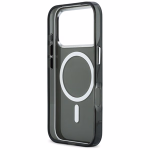 Karl Lagerfeld Karl & Choupette MagSafe -suojakuori iPhone 17 Pro Maxille - musta