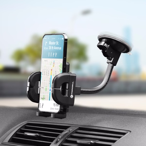 Car phone holder Forcell F-Grip Regular 17 cm windshield / dashboard / air vent black