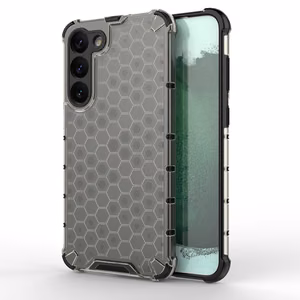 Honeycomb Suojakuori Samsung Galaxy S23+:lle panssaroitu hybridikotelo musta