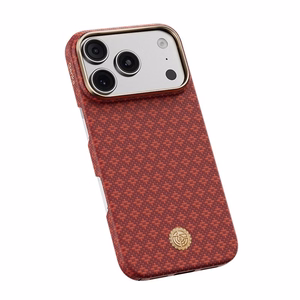 Punainen Benks Magnetic Armor Air Armor Grid 600D kevlar- ja metallikehyksinen suojakuori (C.K.FL.AP.RD.0073) malleihin iPhone 18 Pro Max / iPhone 17 Pro Max