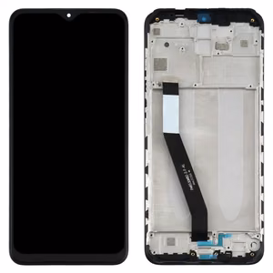 LCD-näyttö Xiaomi Redmi 9 kosketusnäytöllä kehyksellä musta ORG