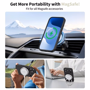 Tech-Protect Silikoninen MagSafe Suojakuori iPhone 17 Pro:lle - musta