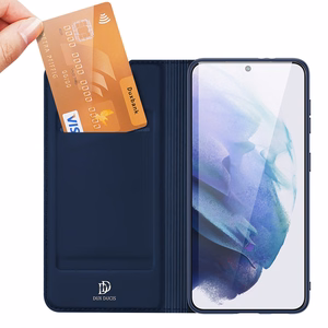 Dux Ducis Skin Pro Holster Cover Flip Cover Samsung Galaxy S22 + (S22 Plus) sininen