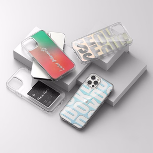 Ringke Fusion Design PC kotelo TPU puskuri iPhone 12 Pro Max vaaleanpunainen-vihreä (GNAP0028)
