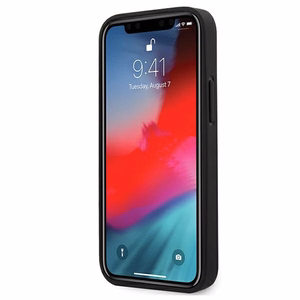 Mercedes Wave Line -kotelo iPhone 12 mini - musta