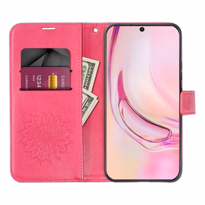 MEZZO Kirjasuojakuori Samsung A05s:lle mandala magenta