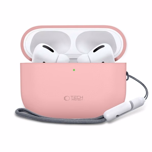 Tech-Protect Silikoninen Suojakuori AirPods Pro 3 -lle - vaaleanpunainen