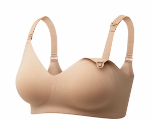 Momcozy YN21 äitiys- ja imetysliivit, beige, 2XL