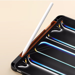 Dux Ducis Vers -suojakuori iPad Pro 11":lle (2024/2025) telineellä ja Apple Pencil -pidikkeellä - musta