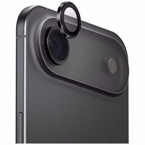 Uniq Optix Alumiini Kameralinssiensuoja iPhone 17 Air:lle aplikaattorilla - musta