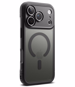Ringke Fusion Bold Magnetic MagSafe -suojakuori iPhone 18 Pro / 17 Pro -malleille, mattamusta