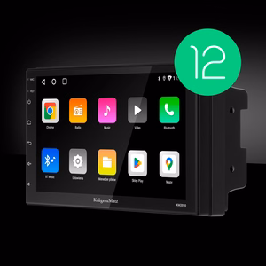 Kruger&Matz KM2010 -autoradio CarPlay/Android Auto -tuella