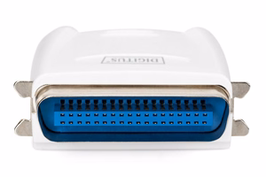 Digitus Fast Ethernet Print Server, 1-Port 1x RJ45, 1x DB-36-pin male Centronics DN-13001-1 White