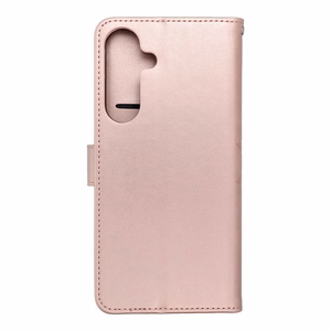 MEZZO Book Suojakuori Samsung S25 FE:lle mandala rose gold
