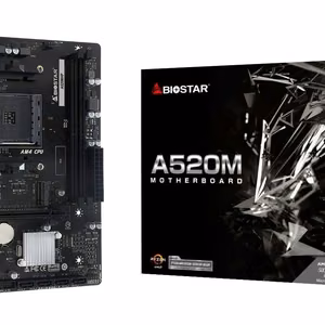 Biostar A520MHP emolevy AMD A520 Socket AM4 micro ATX