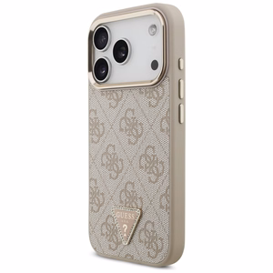 Guess 4G Triangle Logo MagSafe -suojakuori iPhone 17 Pro - ruusukulta