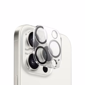 Crong Lens Shield kameran linssien suojalasi iPhone 15 Pro / 15 Pro Max -laitteelle