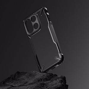 Ringke Fusion X Suojakuori OnePlus 15:lle - Läpinäkyvä Musta