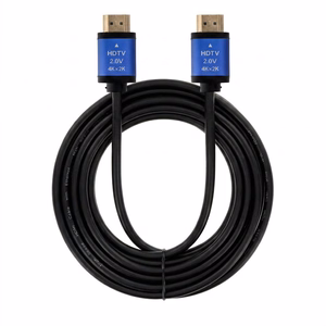 Kaapeli HDMI 2.0 Blue Star 4K 120Hz - High Speed, HDR, ARC, Ethernet, AWM, 18Gbps 1,5 m musta