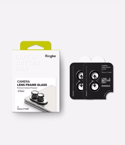 Ringke-kamerakehyksen suoja Samsung Galaxy Z Fold 8:lle, musta, 2 kpl