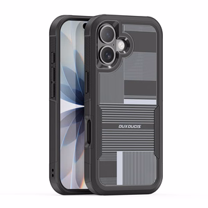 Dux Ducis Shld Suojakuori Apple iPhone 17 musta (Umbra Pattern)