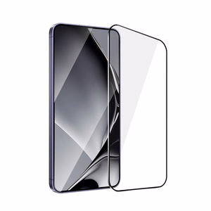 Karkaistu lasi metallireunuksella Samsung Galaxy S24 Plus:lle musta reunus