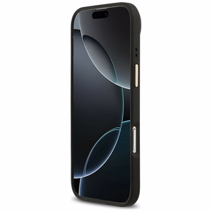 GUESS suojakuori iPhone 17 Air MagSafe-yhteensopiva GUHMP17MP4MSEGCK (PU 4G W/ Classic) musta