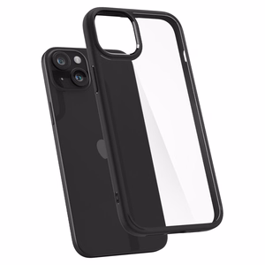 Spigen Ultra Hybrid iPhone 15 Plus Suojakuori - Matta Musta