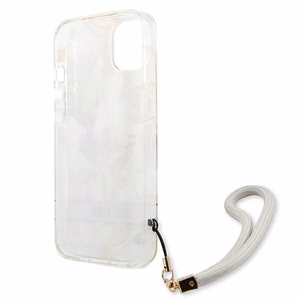 Guess GUHCP13SHFLSU iPhone 13 mini 5.4" violetti/violetti kovakotelo Kukkahihna