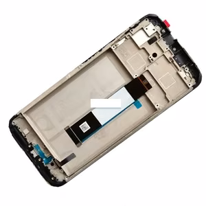 LCD-näyttö Xiaomi Redmi 9T/Redmi Note 9 4G 2021/Poco M3 kosketusnäytöllä kehyksellä musta alkuperäinen (huoltopakkaus)