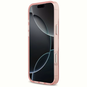 KARL LAGERFELD suojakuori iPhone 17 Pro Max MagSafe-yhteensopiva (KLHMP17XHGCHGKBP, IML Choupette Sketch Logo) pinkki