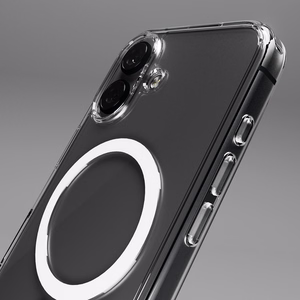 SBS Extreme Mag D3O MagSafe Suojakuori iPhone 16:lle - läpinäkyvä