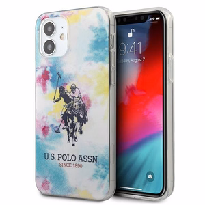 US Polo USHCP12SPCUSML iPhone 12 mini 5,4" monivärinen Tie & Dye-mallisto