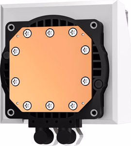 DeepCool LT520 WH prosessorin all-in-one nestejäähdytin 12 cm valkoinen 1 kpl