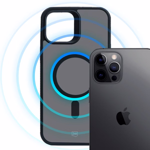 3mk Smoke MagCase Apple iPhone 12 Pro Max:lle - Musta