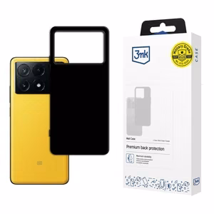 3mk Matt Case -suojakuori Xiaomi Poco X6 Pro 5G:lle - musta