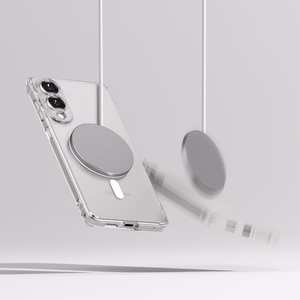 Ringke Fusion Magneettinen MagSafe Suojakuori Samsung Galaxy S25 Edge:lle - kirkas