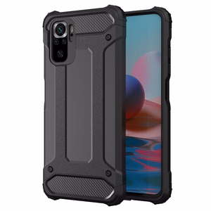 Hybrid Armor panssaroitu hybridi kotelo kansi Xiaomi Redmi Note 11 Pro+ 5G (Kiina) / 11 Pro 5G (Kiina) / Mi11i HyperCharge / Poco X4 NFC 5G musta