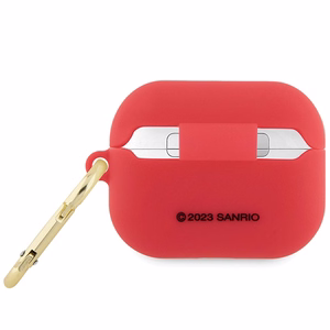 Hello Kitty Silicone 3D Kitty Head suojakuori AirPods Pro:lle - fuksia