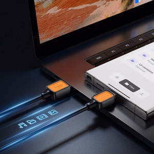 Hoco USB-A - USB-C -kaapeli 3A 1 m X108 - musta
