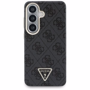 Guess suojakuori 4G Triangle Logo MagSafe Samsung Galaxy S26:lle musta