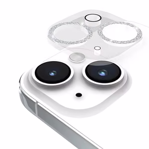 Case-Mate Sparkle Lens Protector tempered-glass camera-lens protector for iPhone 15 / 15 Plus, Twinkle pattern