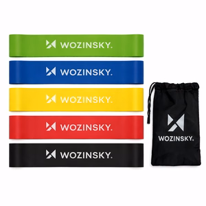 Wozinsky WGO-5 mini aktivointivastuskuminauhat lateksista - 5 kpl