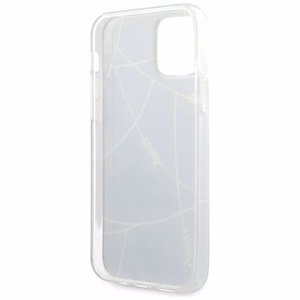 Guess GUHCP12SPCUCHBK iPhone 12 mini 5.4" musta/musta kovakotelo Kultaketju-mallisto