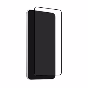 Puro Frame karkaistu lasi Samsung Galaxy S26:lle mustalla kehyksellä