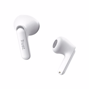Trust Yavi Bluetooth TWS langattomat nappikuulokkeet ENC:llä, valkoiset